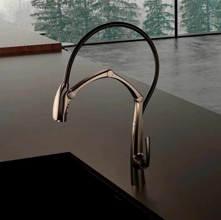 COBRA| PULL DOWN KITCHEN FAUCET WITH LED DISPLAY AND SENSOR