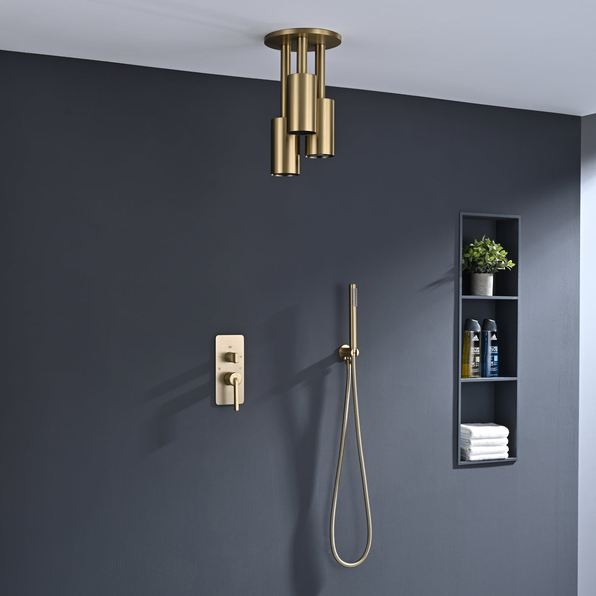 ATHENA|COMPLETE RAINFALL WATERFALL SHOWER SYSTEM