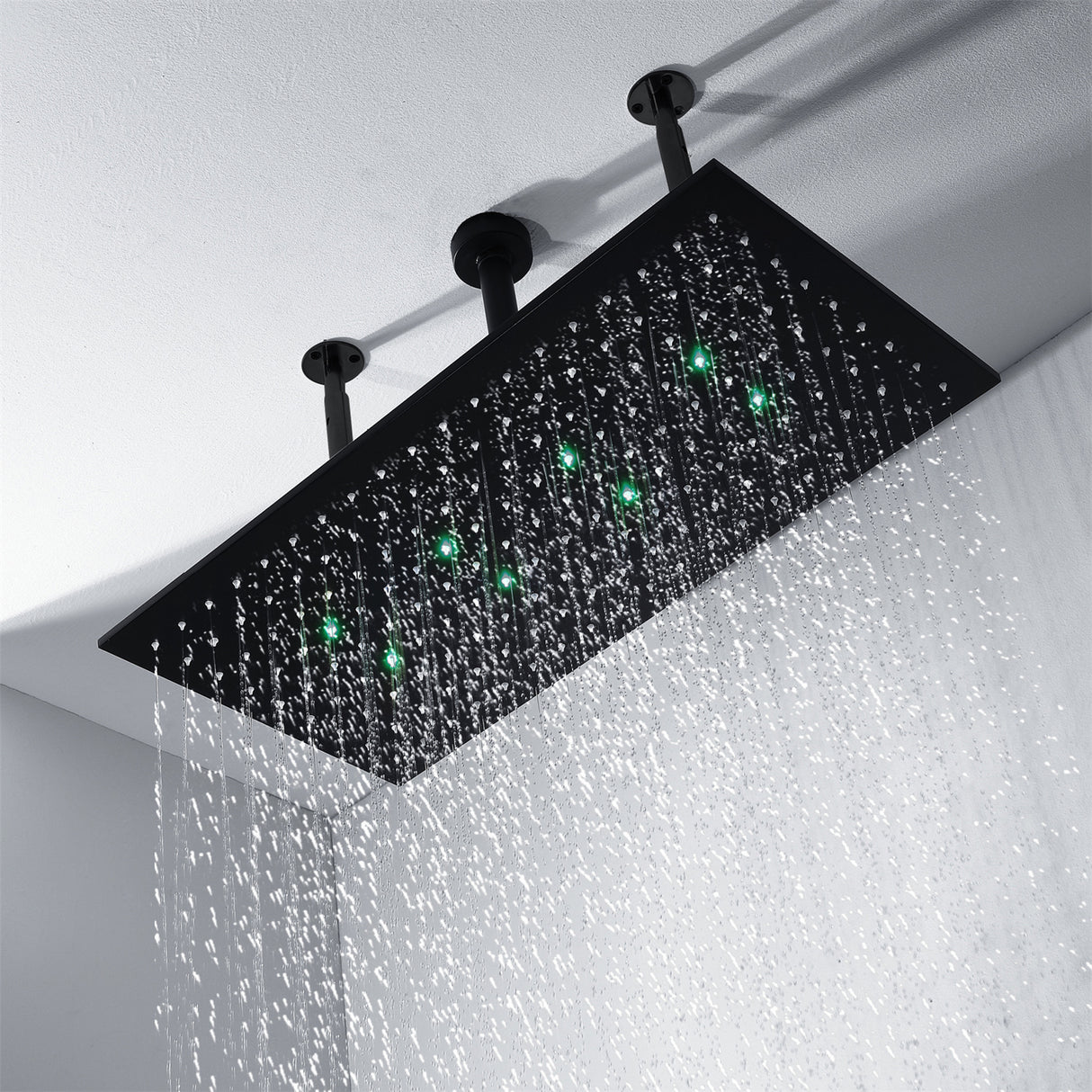 VIVE|23"Complete Rainfall Shower System With 6 Body Jets