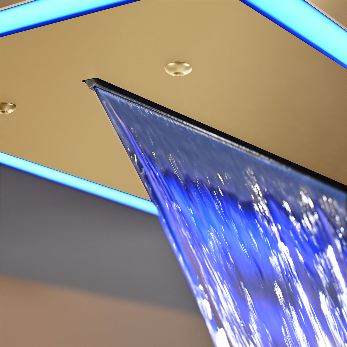 VENTURA|16" COMPLETE WATERFALL SHOWER SYSTEM