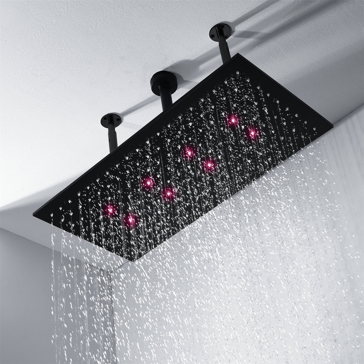 VIVE|23"Complete Rainfall Shower System With 6 Body Jets