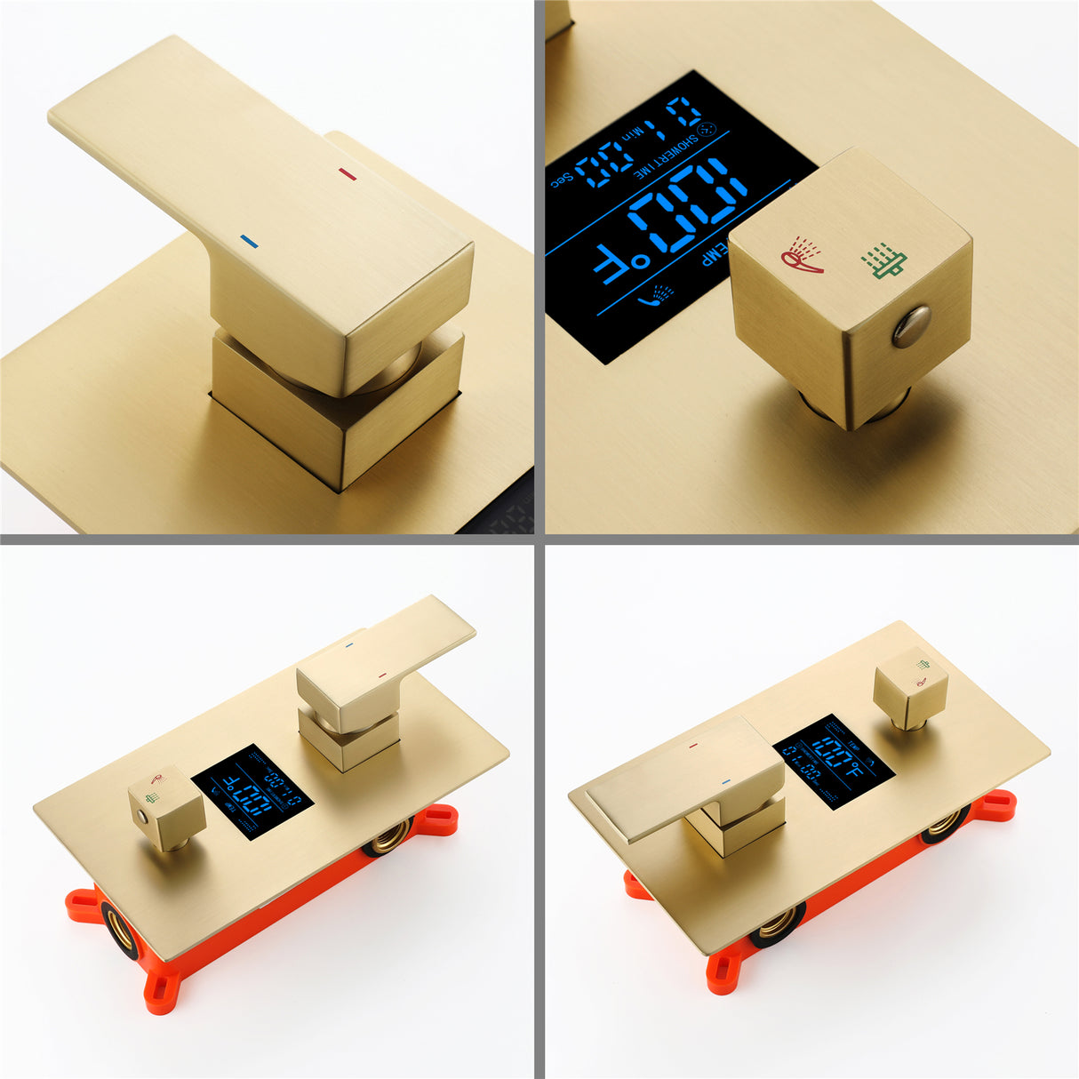 VENTURA|16" COMPLETE WATERFALL SHOWER SYSTEM