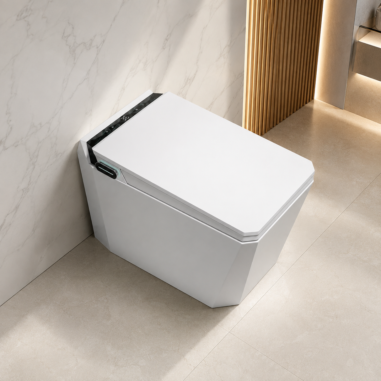 EDGE|One Piece Smart Toilet Mount Smart bidet Toilet