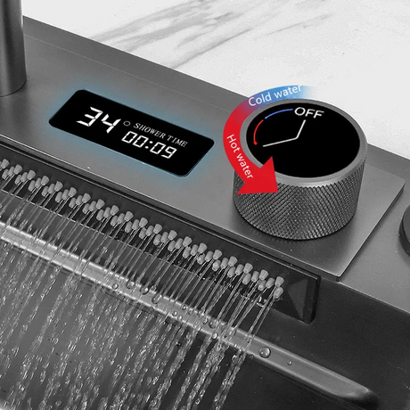 Maysoon| Complete Workstation Kitchen Sink With Digital Display Cup Rinser