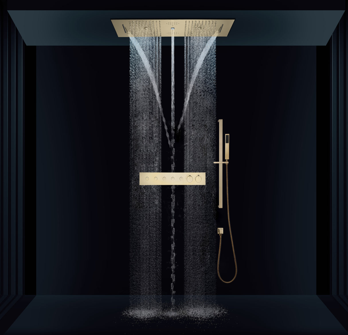 PRESTIGE| 36" Ceiling Complete Luxury LED Music shower
