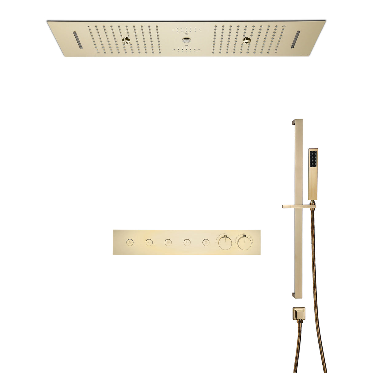 PRESTIGE| 36" Ceiling Complete Luxury LED Music shower