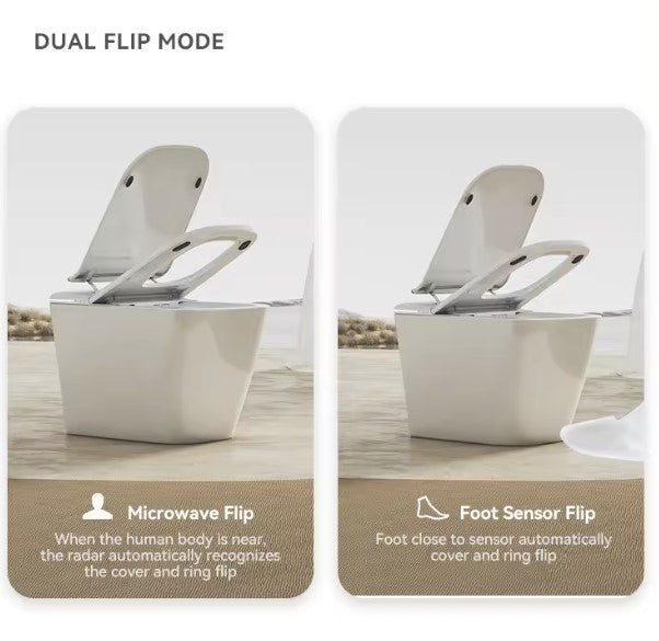 RAZE|ONE-PIECE SMART TOILET FULLY AUTOMATIC TOILET