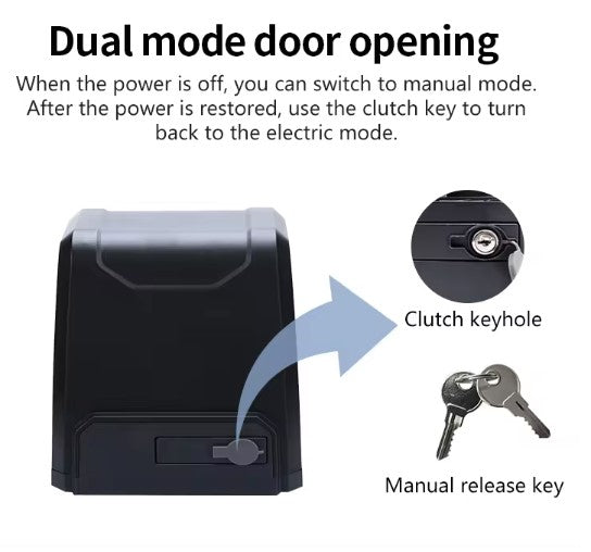 SLT800| SLIDING GATE OPENER WITH REMOTE CONTROL KEYPAD