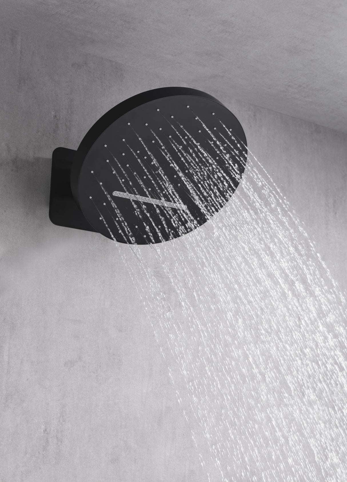 SOLARA| RAINFALL WATERFALL COMPLETE THERMOSTATIC SHOWER SYSTEM WITH 6 BODY JETS