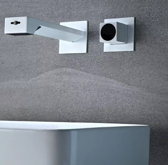 SPA|DIGITAL DISPLAY BATHROOM FAUCET WALL MOUNTED FAUCET WITH3 FUNCTIONS FAUCET
