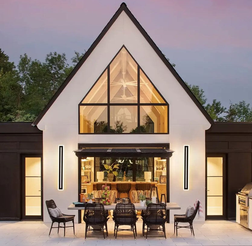 BLACK WATER| Modern LED Wall Light  78" Inches Long LED Light Outdoor/Indoor Wall Lights