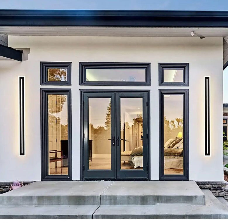 BLACK WATER| Modern LED Wall Light  78" Inches Long LED Light Outdoor/Indoor Wall Lights