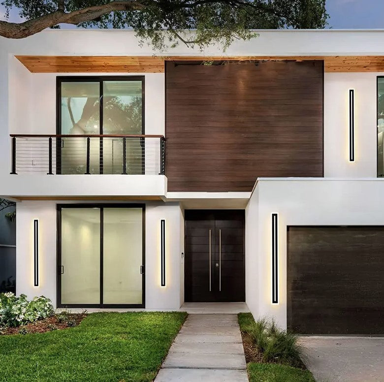 BLACK WATER| Modern LED Wall Light  78" Inches Long LED Light Outdoor/Indoor Wall Lights