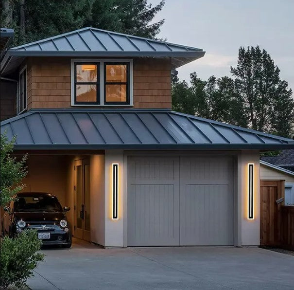 BLACK WATER| Modern LED Wall Light  78" Inches Long LED Light Outdoor/Indoor Wall Lights