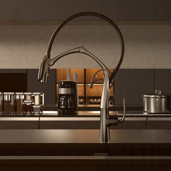 COBRA| PULL DOWN KITCHEN FAUCET WITH LED DISPLAY AND SENSOR