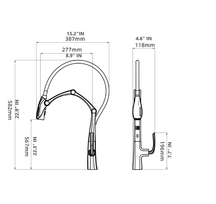 COBRA| PULL DOWN KITCHEN FAUCET WITH LED DISPLAY AND SENSOR