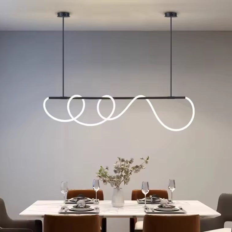 LENI|MODERN CHANDELIER HOSE CEILING MOUNTED LED LIGHT CEILING CHANDELIER