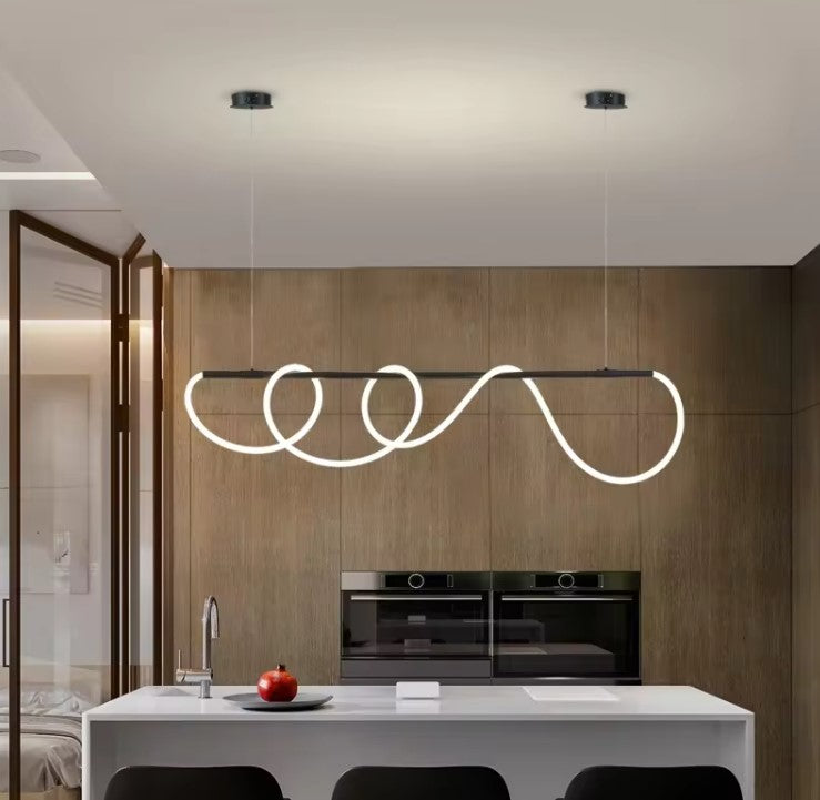 LENI|MODERN CHANDELIER HOSE CEILING MOUNTED LED LIGHT CEILING CHANDELIER