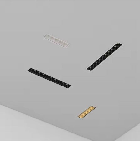 LIMA|Linear Recessed Spotlight LED Downlight Ceiling LED Light Long 10 Cells Microspot Ceiling Light