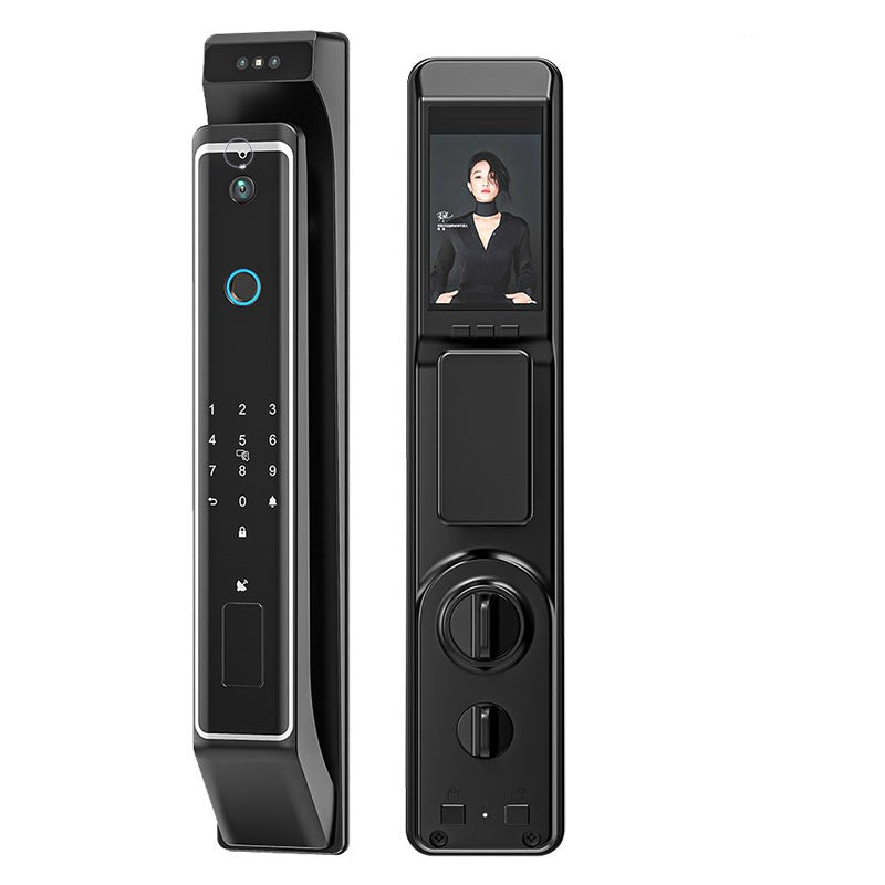 SLEEV| Smart Door Lock 3D Face Recognition -Fingerprint Keyless Entry Wi-Fi Smart Door Lock