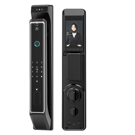 SLEEV| Smart Door Lock 3D Face Recognition -Fingerprint Keyless Entry Wi-Fi Smart Door Lock