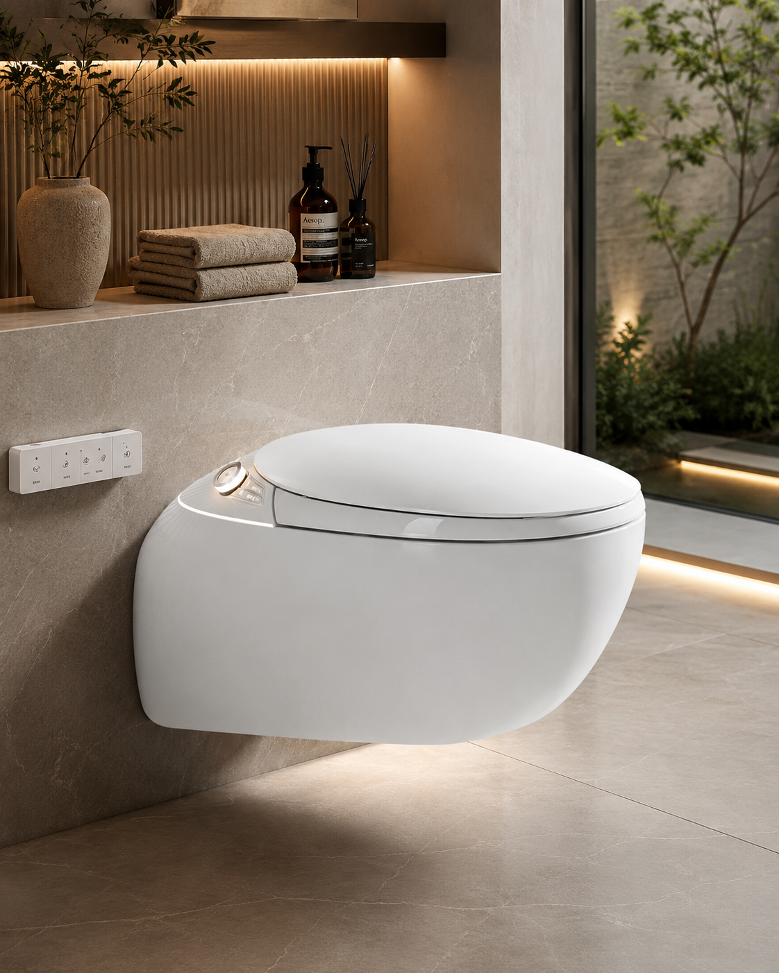 WHALE| WALL HUNG TOILET LUXURY WALL MOUNTED SMART TOILET