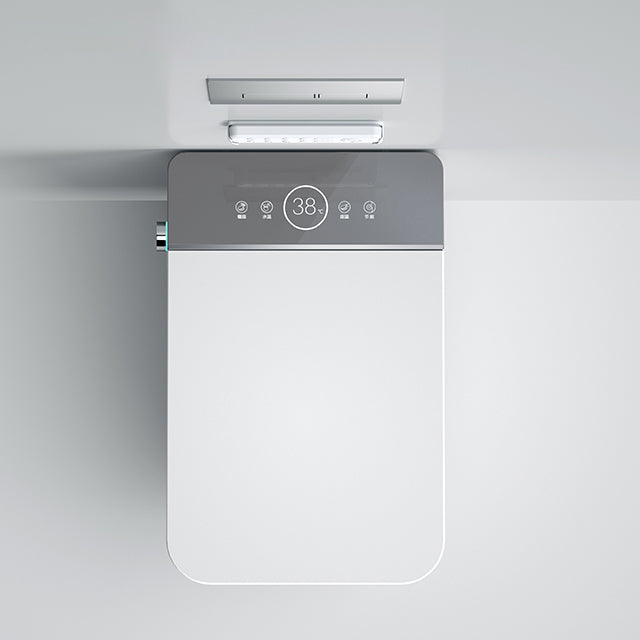 MIAH|  WALL HUNG LUXURY SMART TOILET HEATED SEAT AIR DRYER SMART TOILET