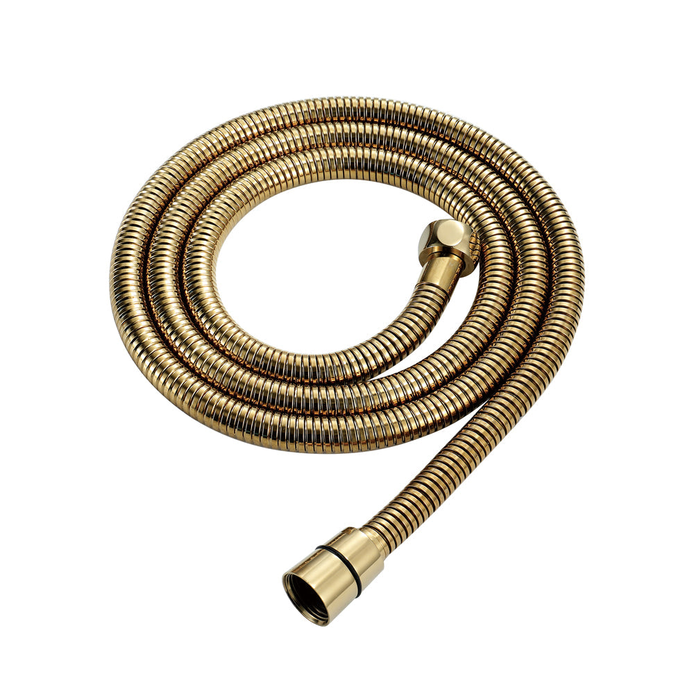 23"  Gold Complete Shower set Rain & Waterfall Functions. 2 Bluetooth Speakers 64 Colors LED lights , 6 Relaxing  Muscles Body Jets, Hand shower & Spouts. Smart Living and Technology