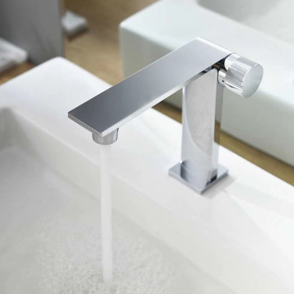 Avery| Single hole knob handle bathroom sink faucet Smart Living and Technology