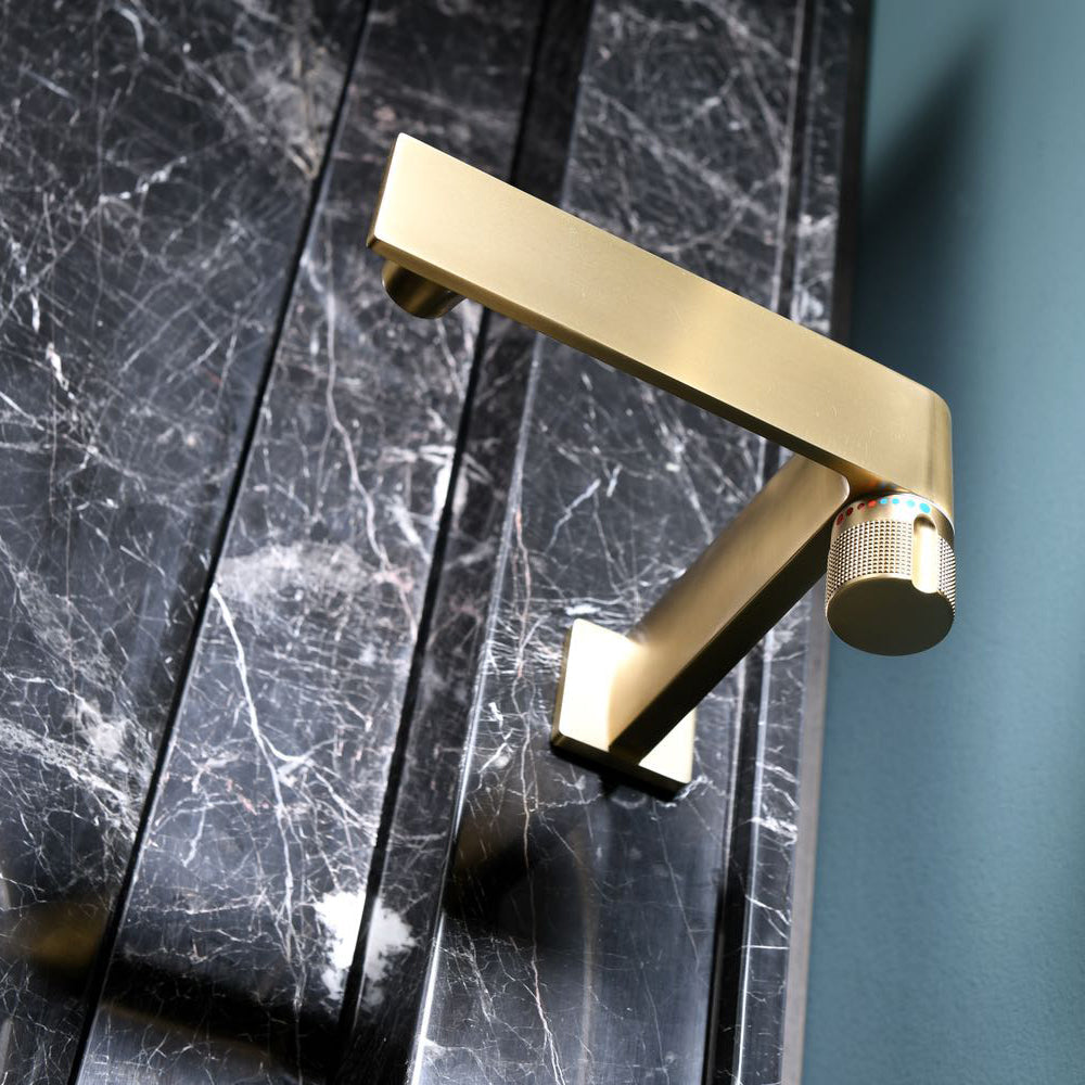 Avery| Single hole knob handle bathroom sink faucet Smart Living and Technology