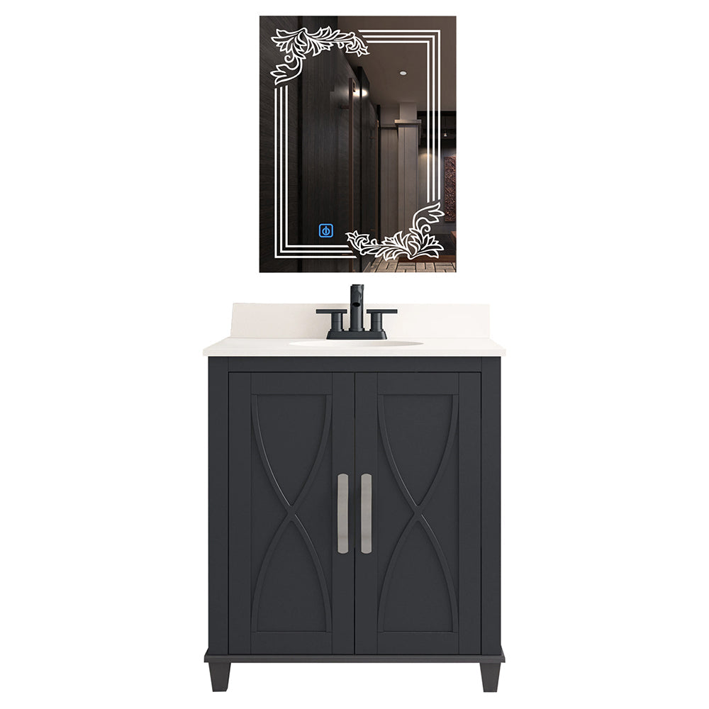 CARMEN| Modern Lighted Vanity/bathroom Framelss  LED Mirror Smart Living and Technology