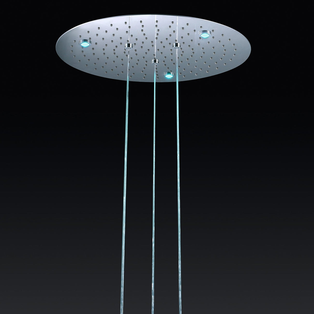 DREAM | 20" ROUNDED THERMOSTASTIC  LED SHOWER SET  304 STAINLESS STEEL SHOWER HEAD Smart Living and Technology