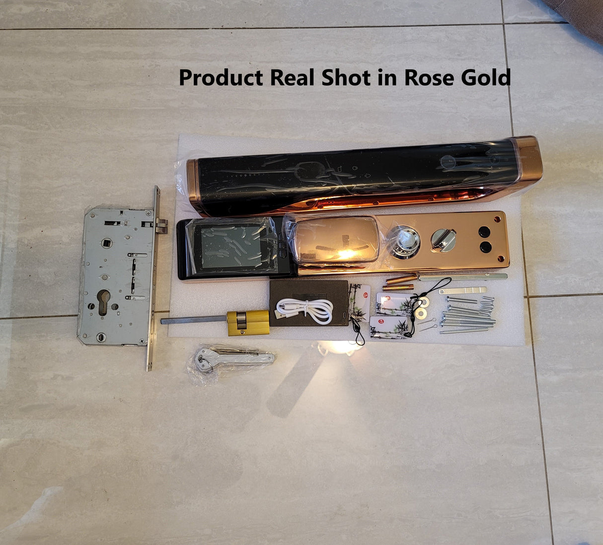 HI TOWER | Smart Lock With High Quality Camera, Remote APP Unlock, Electronic Fingerprint, Digital Card, Key & Passcode . Smart Living and Technology