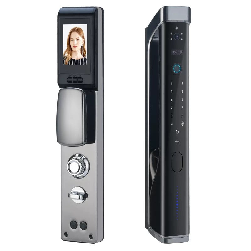 HI TOWER | Smart Lock With High Quality Camera, Remote APP Unlock, Electronic Fingerprint, Digital Card, Key & Passcode . Smart Living and Technology