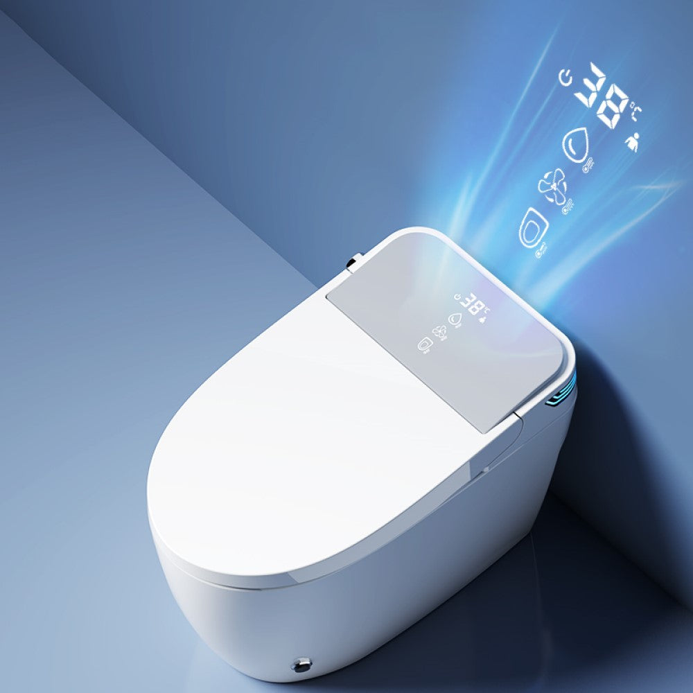 IONEERY| Modern Smart One-Piece Toilet Elongated Floor mounted Smart Toilet and Bidet Smart Living and Technology