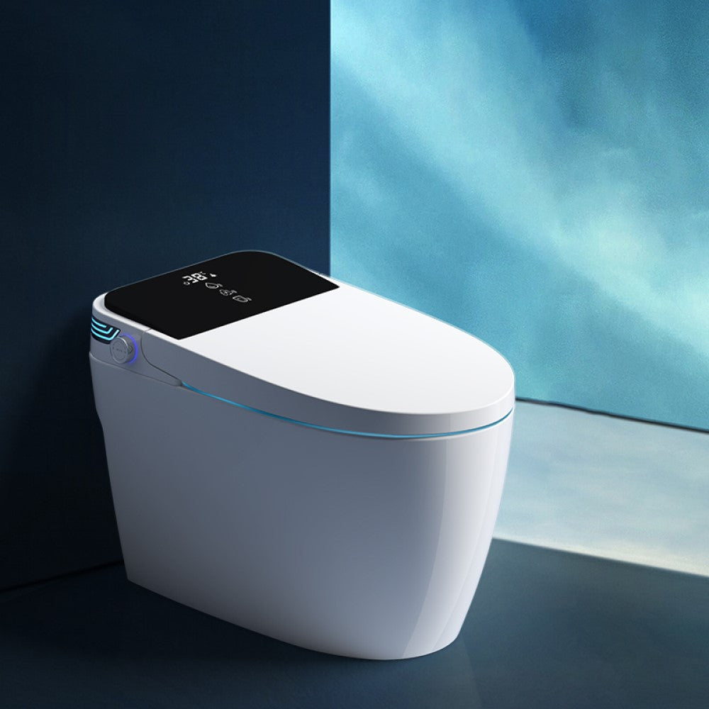 IONEERY| Modern Smart One-Piece Toilet Elongated Floor mounted Smart Toilet and Bidet Smart Living and Technology