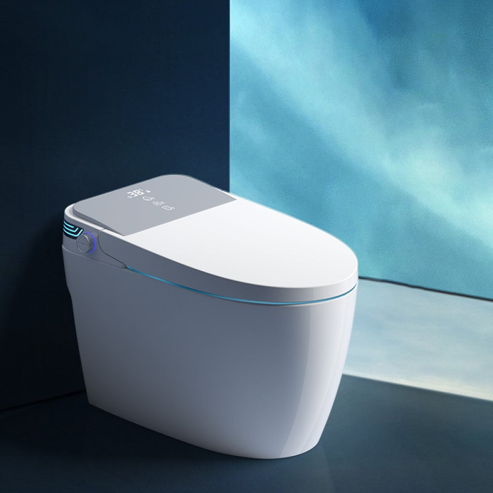IONEERY| Modern Smart One-Piece Toilet Elongated Floor mounted Smart Toilet and Bidet Smart Living and Technology