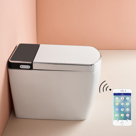 Luxury Intelligent One-piece Smart Toilet Remote Control & Mobile App Control Smart Living and Technology