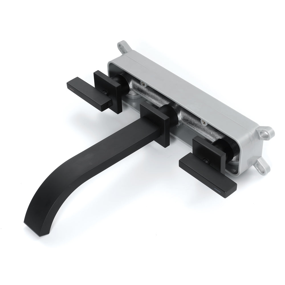 MARO| Wall Mounted Dual Handles Bathroom Sink Faucet Smart Living and Technology