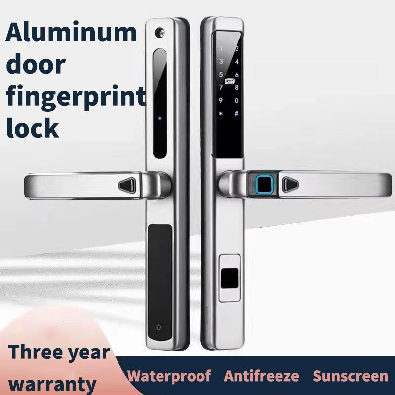 MARS | Sliding Door Smart Lock Fingerprint Keyless Entry Door  Lock Passcode Tuya App IP65 Waterproof Door Lock Smart Living and Technology