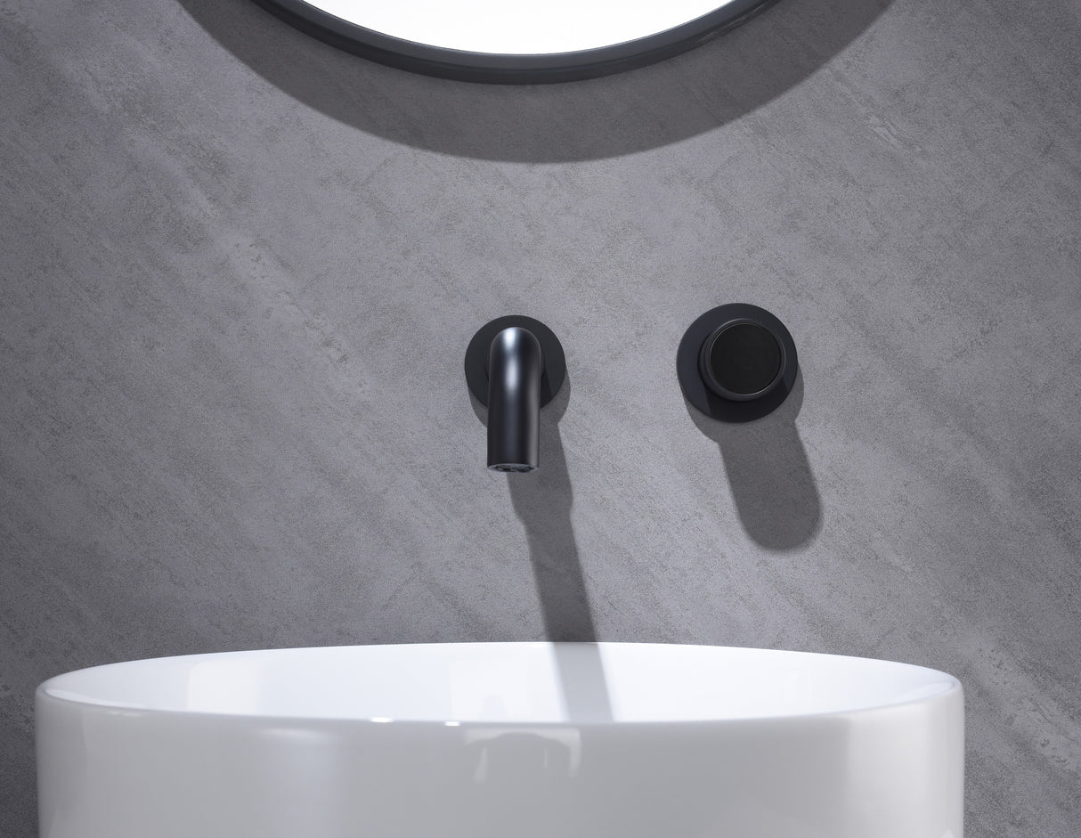 MEERA|SINGLE HANDLE WALL MOUNTED BATHROOM SINK FAUCET Smart Living and Technology