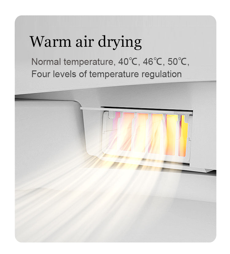 NAVAYOGA| LUXURY ONE-PIECE SQUARE SMART TOILET AUTOMATIC COVER INTELLIGENT TOILET Smart Living and Technology