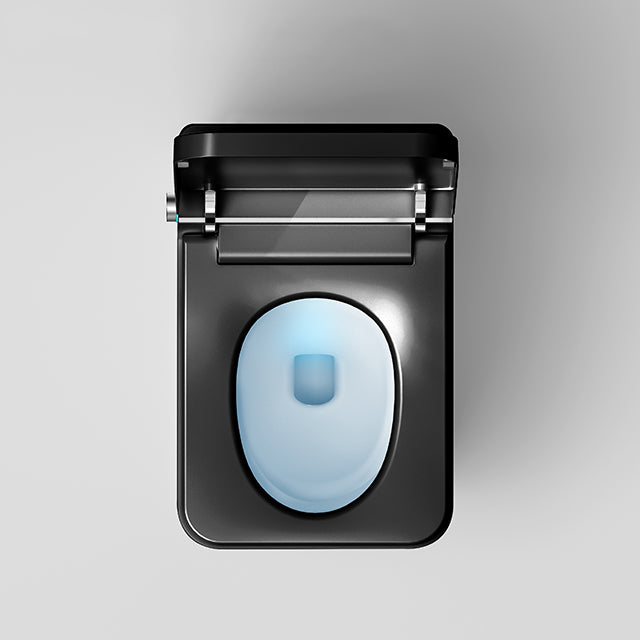 NAVAYOGA| LUXURY ONE-PIECE SQUARE SMART TOILET AUTOMATIC COVER INTELLIGENT TOILET Smart Living and Technology