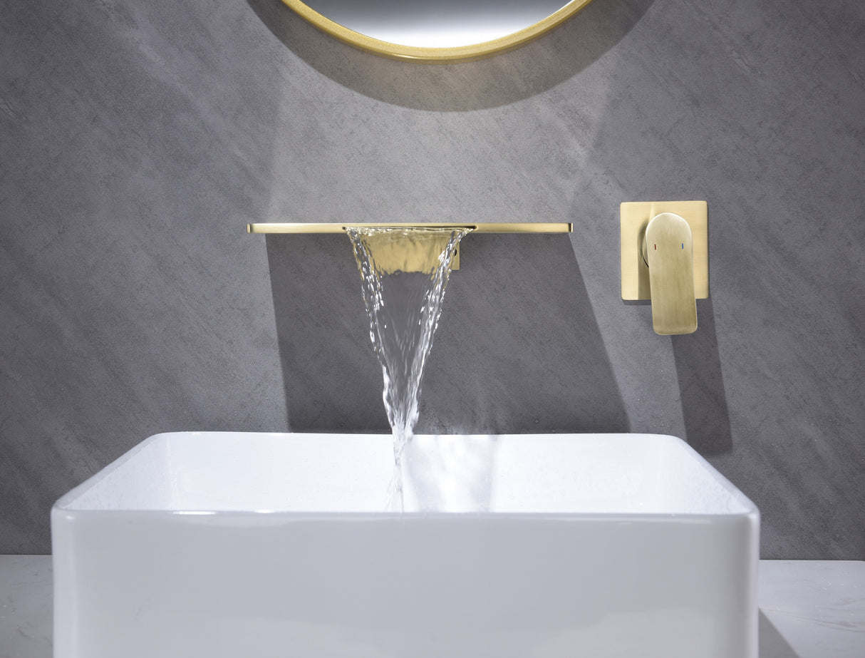 NIVEEN| SINGLE HANDLE WALL MOUNT BATHROOM FAUCET Smart Living and Technology