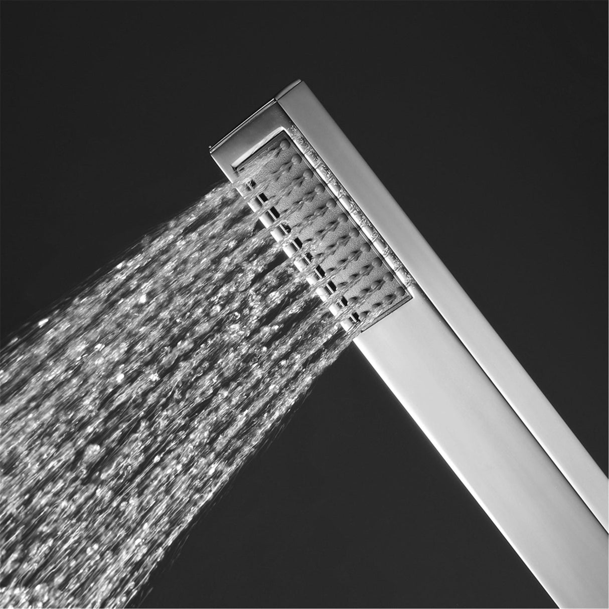 Niagara| 36" Complete Luxury Thermostatic LED Music  Shower Set Waterfall Rainfall Water  Column Functions Smart Living and Technology