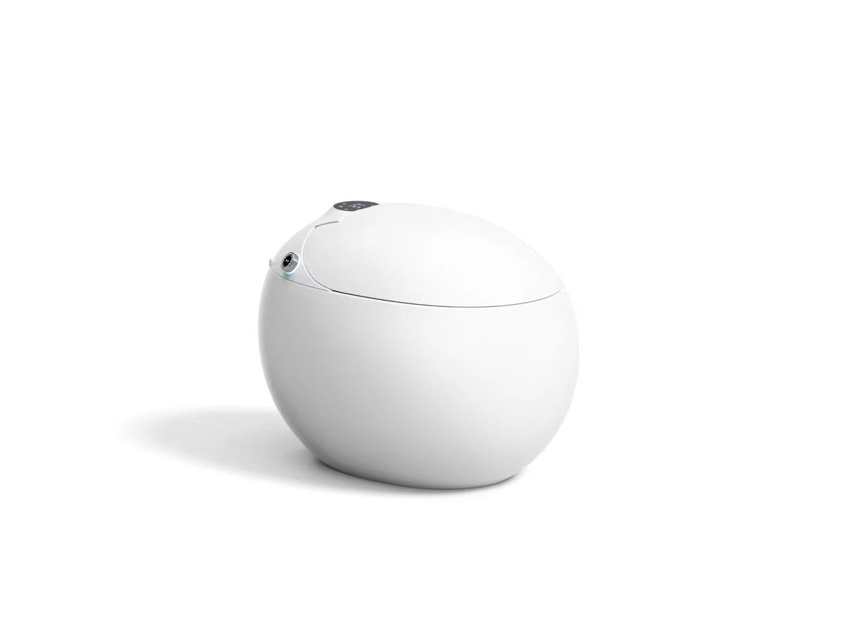SHORE| ONE-PIECE SMART TOILET EGG SHAPED DESIGN Smart Living and Technology