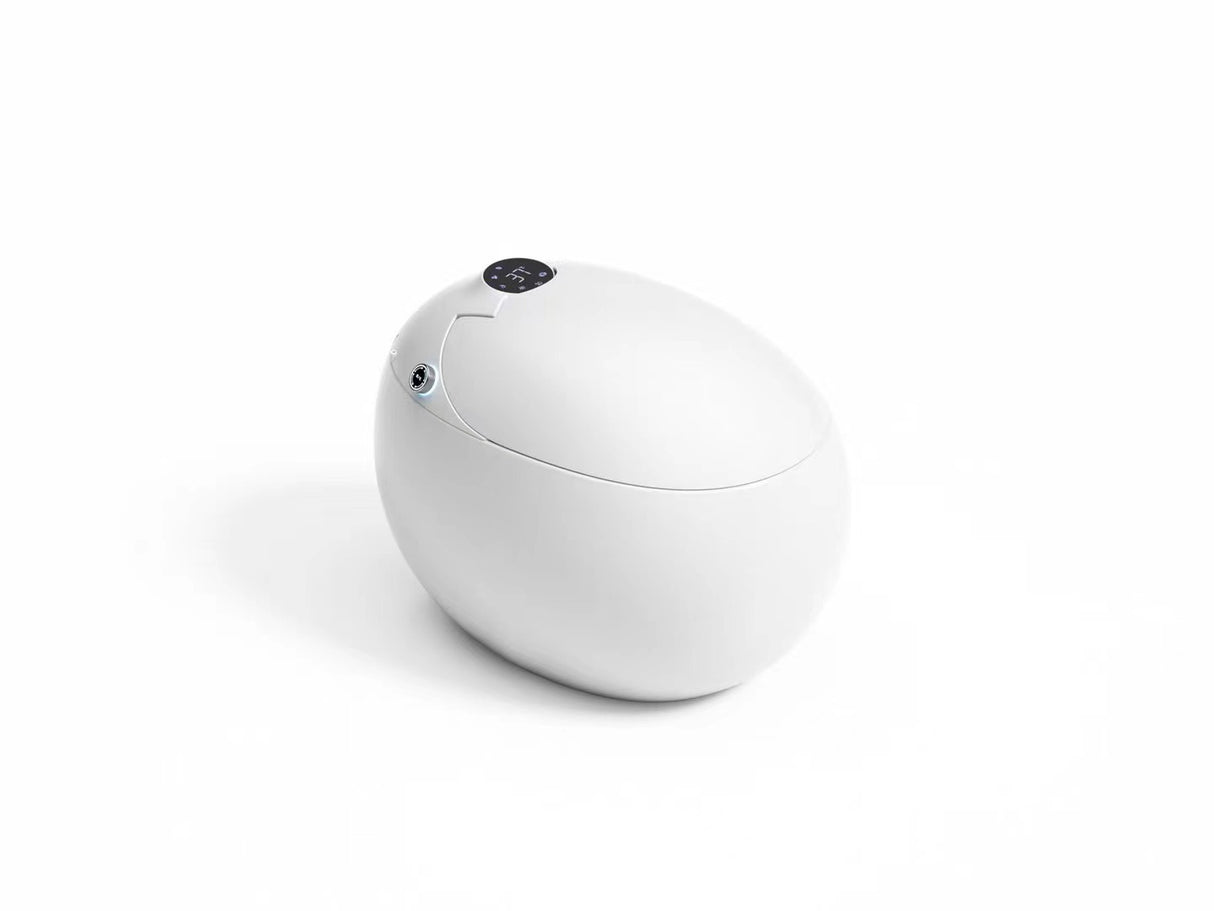 SHORE| ONE-PIECE SMART TOILET EGG SHAPED DESIGN Smart Living and Technology