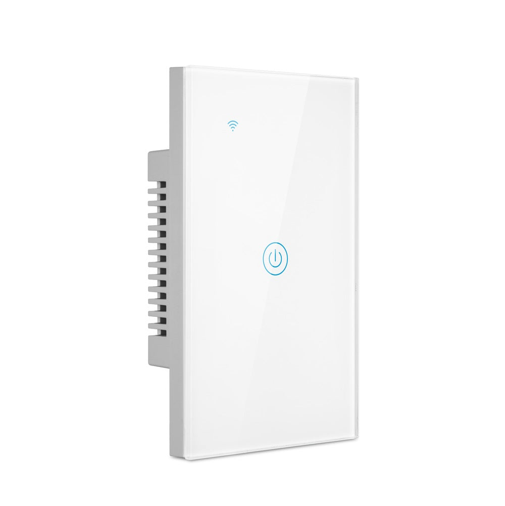 Smart Wall Touch Light Switch Wi-Fi Mobile App Control Alexa, Google Assistant Compatible No Hub Required Smart Living and Technology
