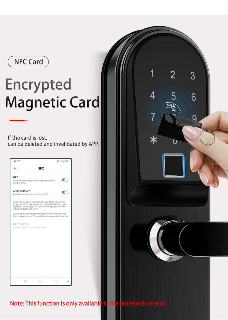 VAULT- Smart Biometric Fingerprint Passcode Door Lock Smart Living and Technology