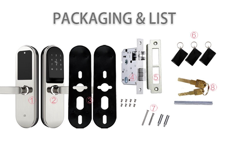 VAULT- Smart Biometric Fingerprint Passcode Door Lock Smart Living and Technology